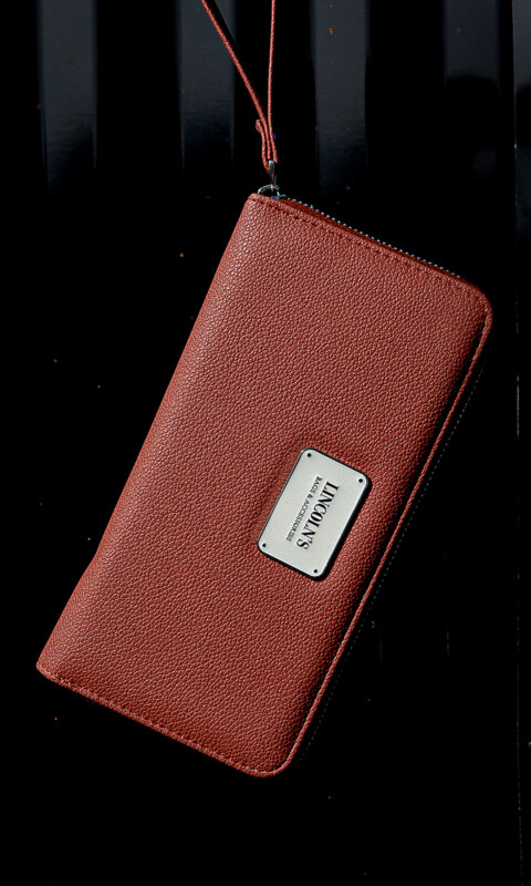 BILLETERA PASIONARIA LADRILLO