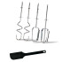 Batidora Con Bowls Giratorio Punktal Pk-7050 Ix NEGRO