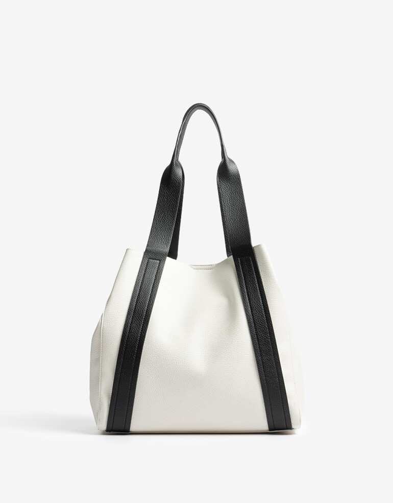 Shopper Basicos Cartera Shopper Special Price - Combinacion Bicolor