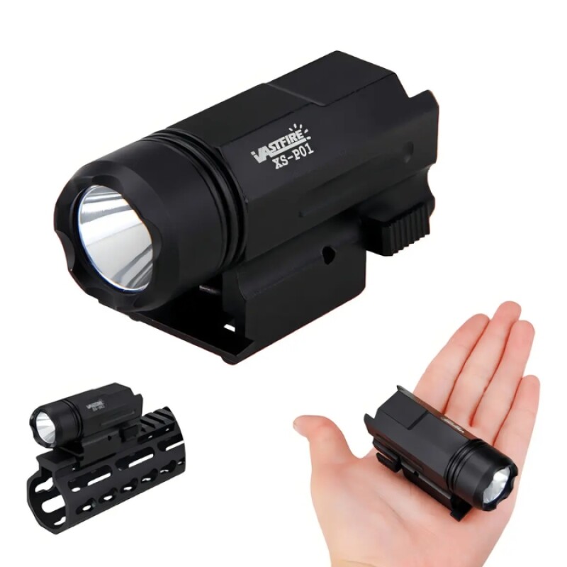 Linterna Táctica Para Pistola Rifle Con Montura Linterna Táctica Para Pistola Rifle Con Montura