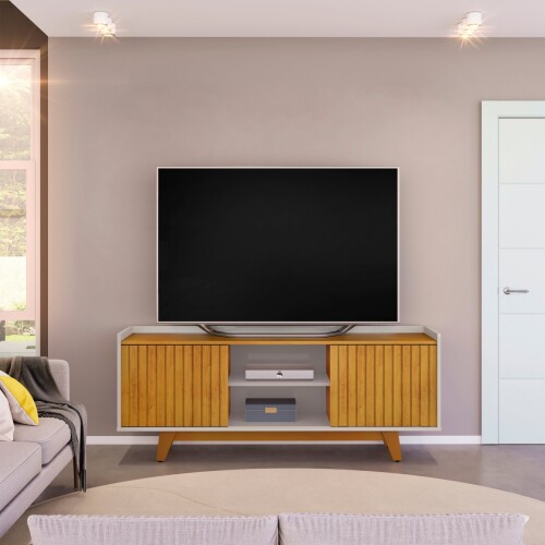 Rack para TV Flat - Marrón Rack para TV Flat - Marrón