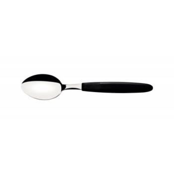 Cuchara de postre Ipanema negra a granel | Tramontina 23366/400 Cuchara de postre Ipanema negra a granel | Tramontina 23366/400