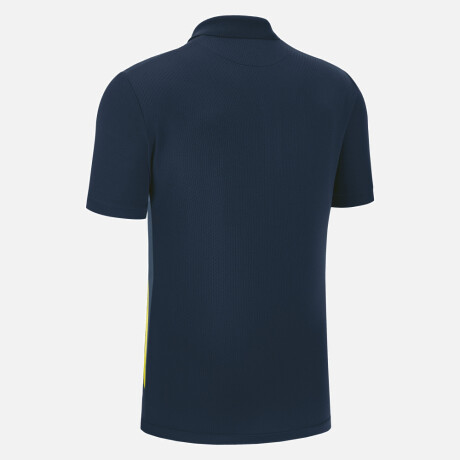 CAMISETA POLO MACRON - MODELO RAP AZUL