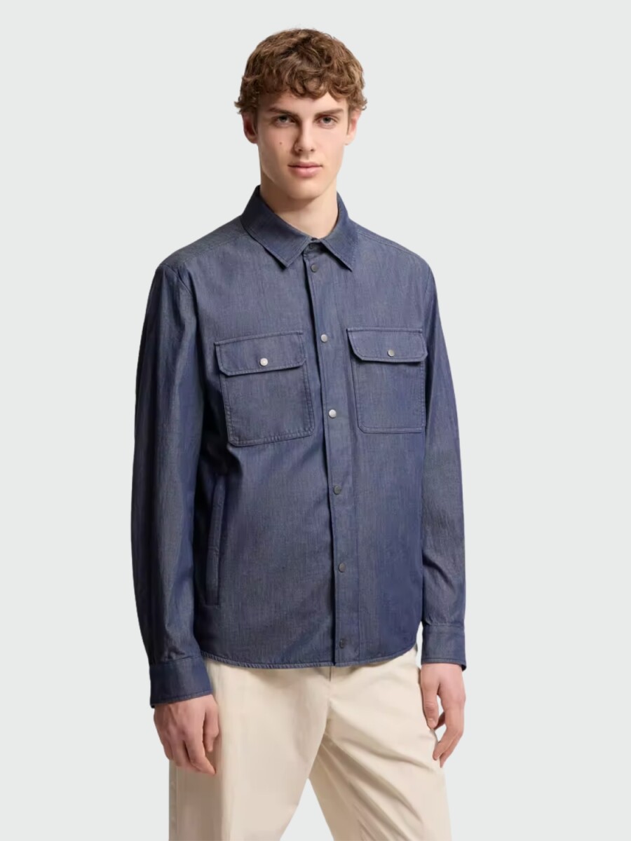 MONCLER - Camisa Jean 
