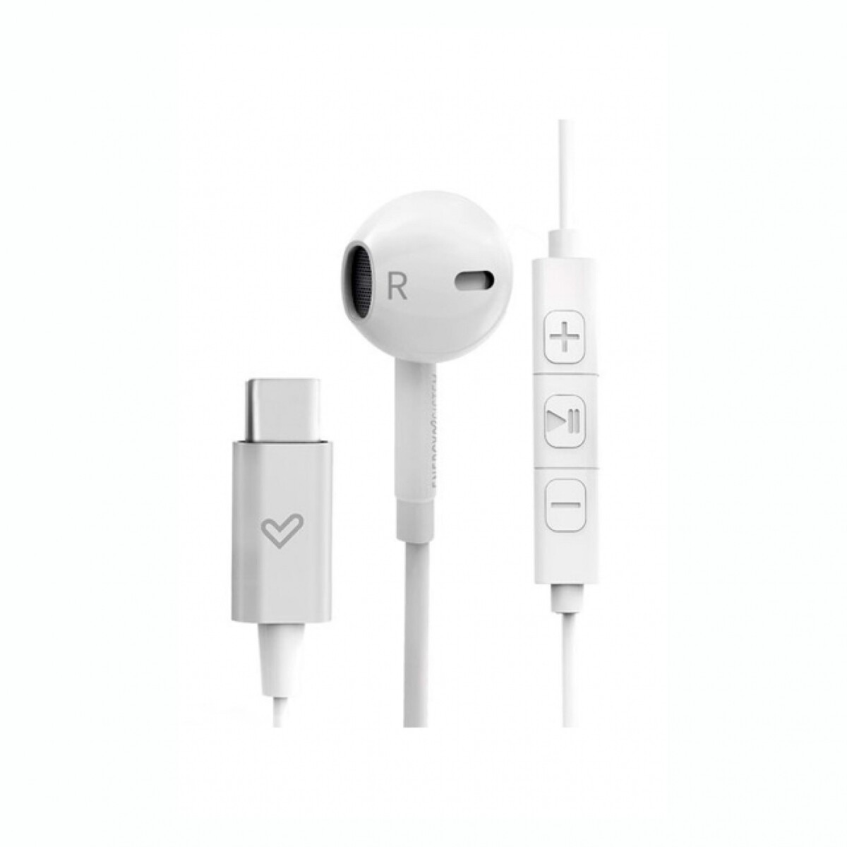 Auriculares Cableados ENERGY SISTEM Smart 2 Conexión Usb-C - White 