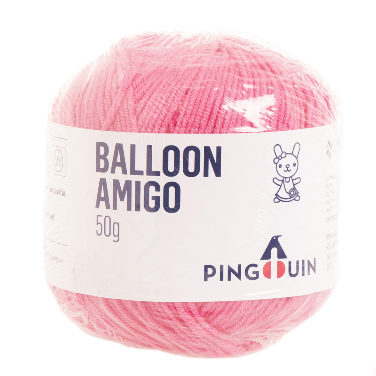 balloon amigo - rosa barbie 
