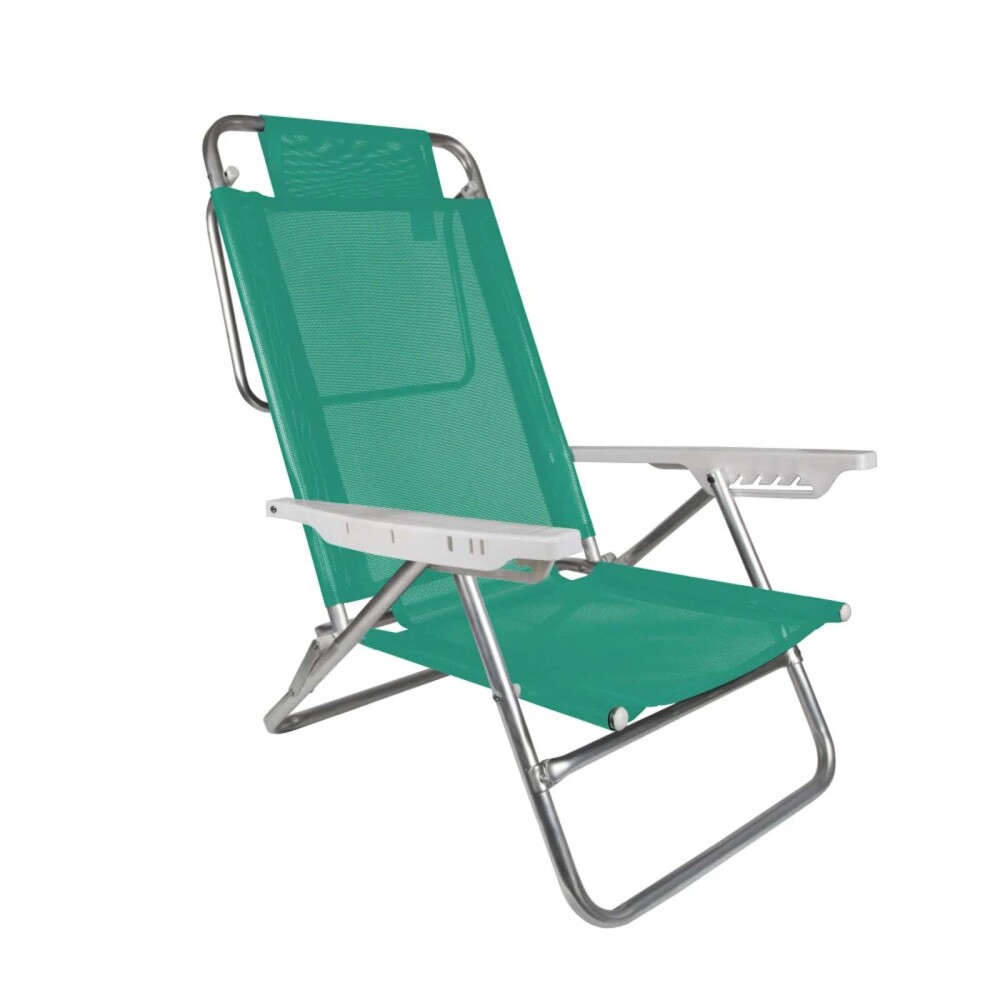 SILLA RECLINABLE PLAYA ALUMINIO MULTICOLOR SUMMER MOR
