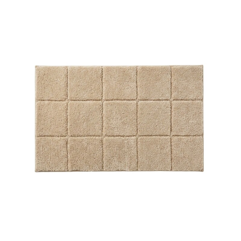 ALFOMBRA FELPUDA BEIGE OSC 40X60CM Unica