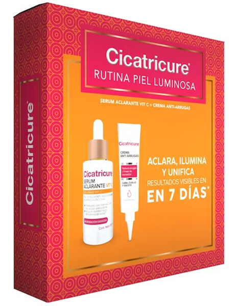 Pack Cicatricure piel luminosa serúm aclarante + crema anti-arrugas Pack Cicatricure piel luminosa serúm aclarante + crema anti-arrugas