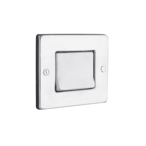 GRIFERIA VALVULA TECLA AUTOMATICA PARA PARED BRILLO CROMO