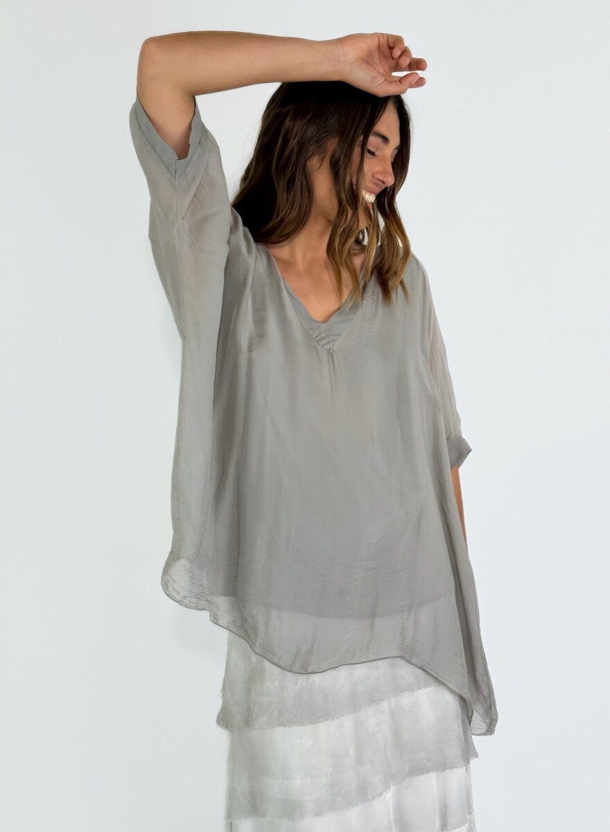 BLUSA VERONA - GRIS 