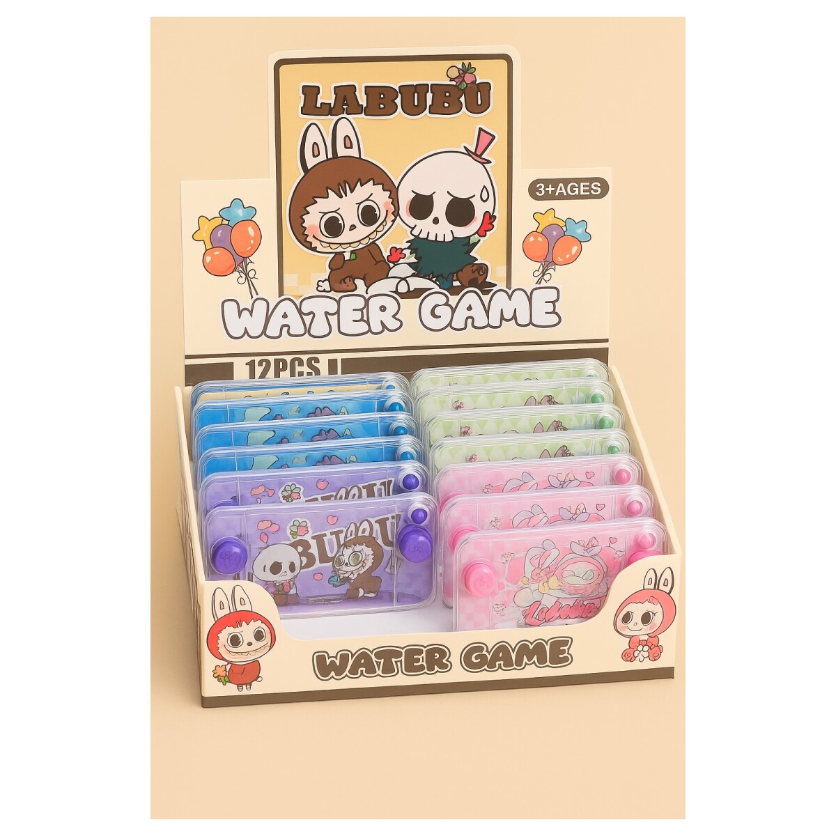 Juego de Agua Aritos Labubu 