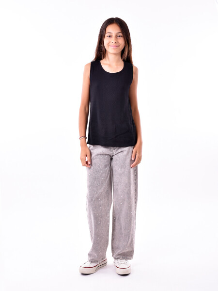 MUSCULOSA TAMI NEGRO