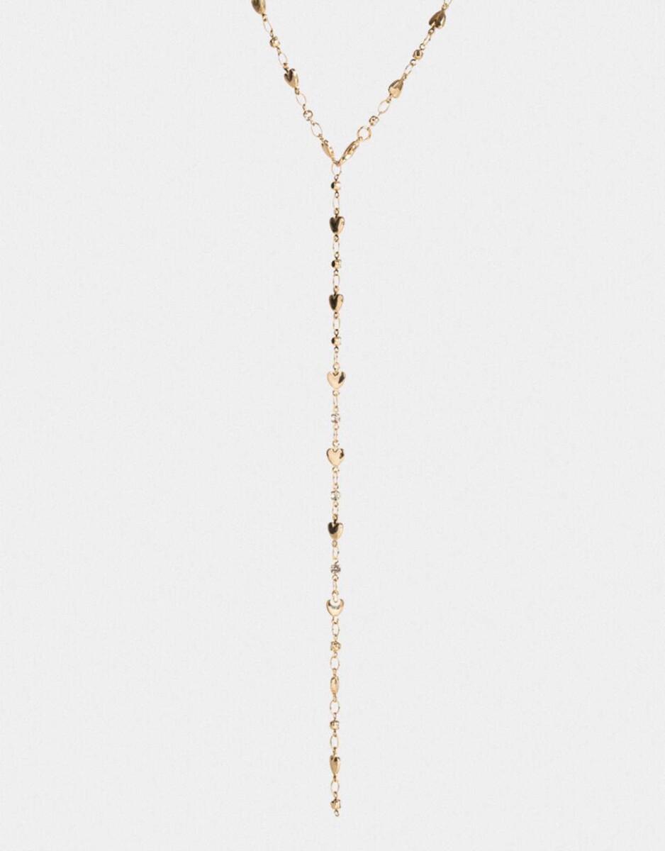 Collares Largos De metal - Dorado 