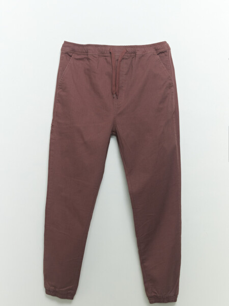 Pantalón jogger Marrón