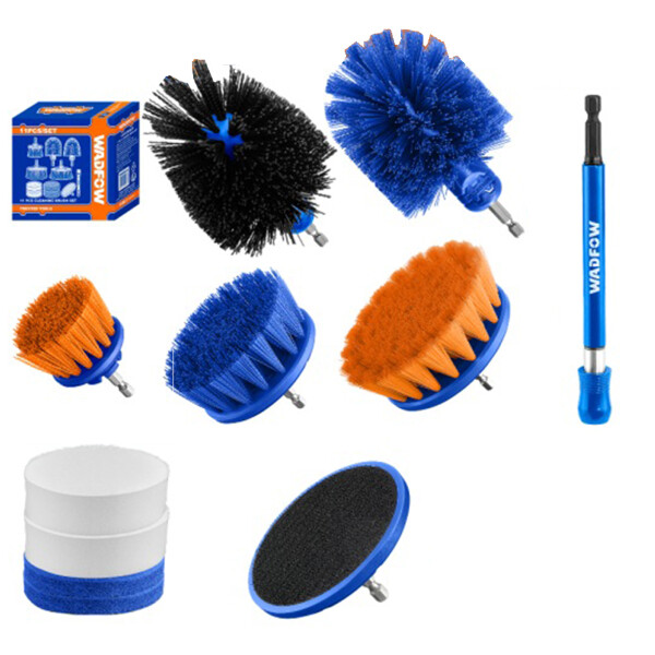 SET X 11 CEPILLOS PARA TALADRO WADFOW WND5403 SET X 11 CEPILLOS PARA TALADRO WADFOW WND5403