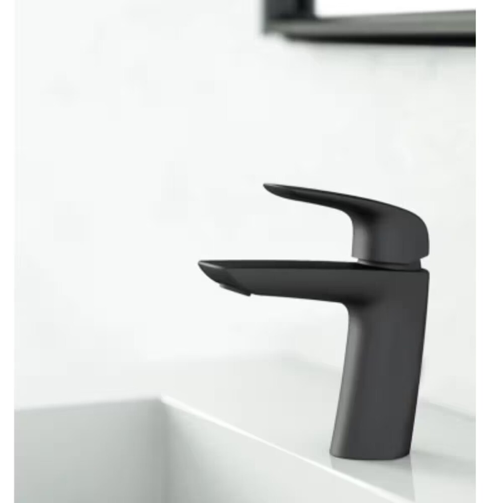 Grifería de lavatorio Monocomando de mesada Epuyen negro mate Grifería De Lavatorio Monocomando De Mesada Epuyen Negro Mate