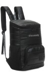 Mochila lonchera térmica puffer Negro