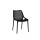 Silla Plastico Lumax Napoles exterior interior apilable Negro