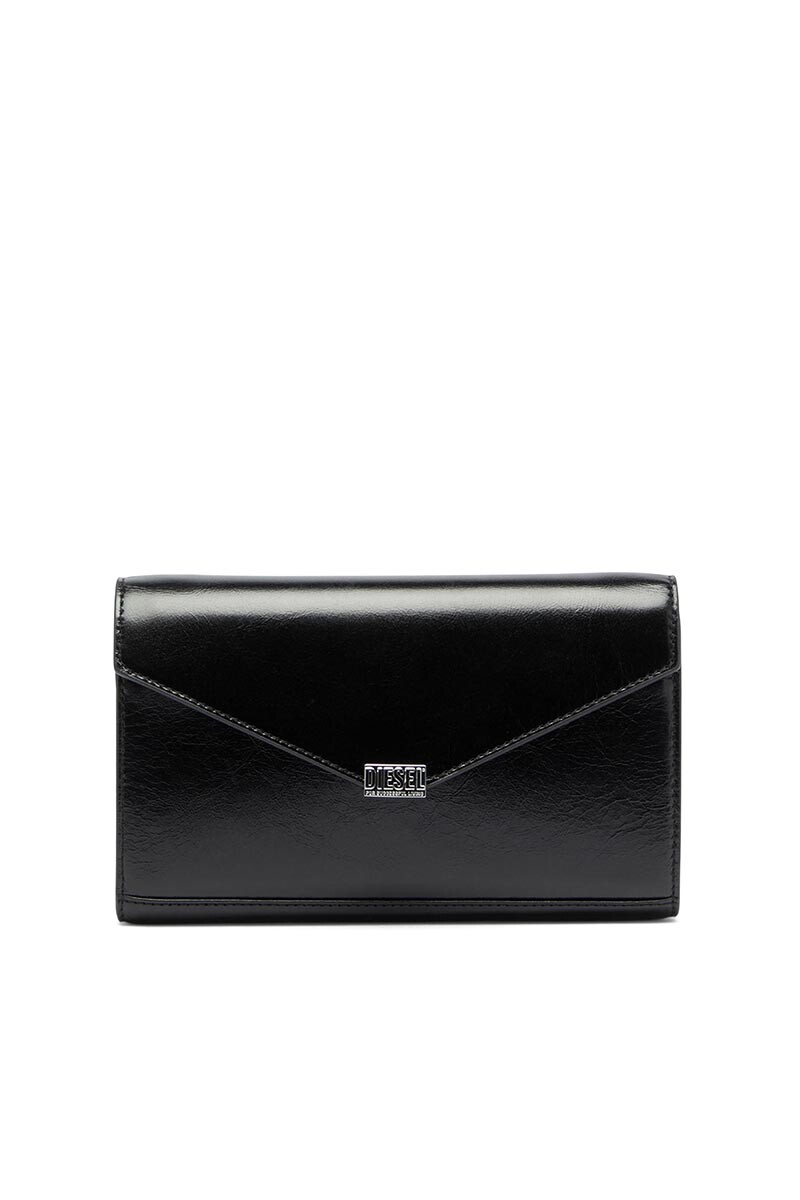 Cartera Para Mujer D-Envelop Wallet On Chain Negro