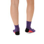 Medias Running Performance Run Sock Quarter Unisex Edo Purple