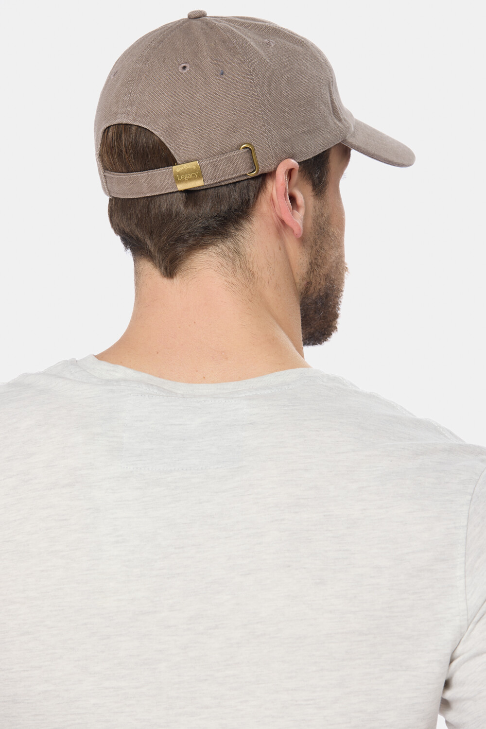 GORRO VISERA DE LONA Beige