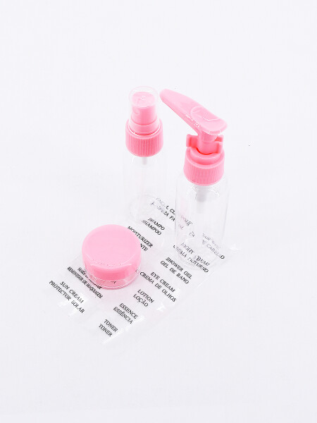 RECIPIENTES SET X 3 MADRID ROSADO