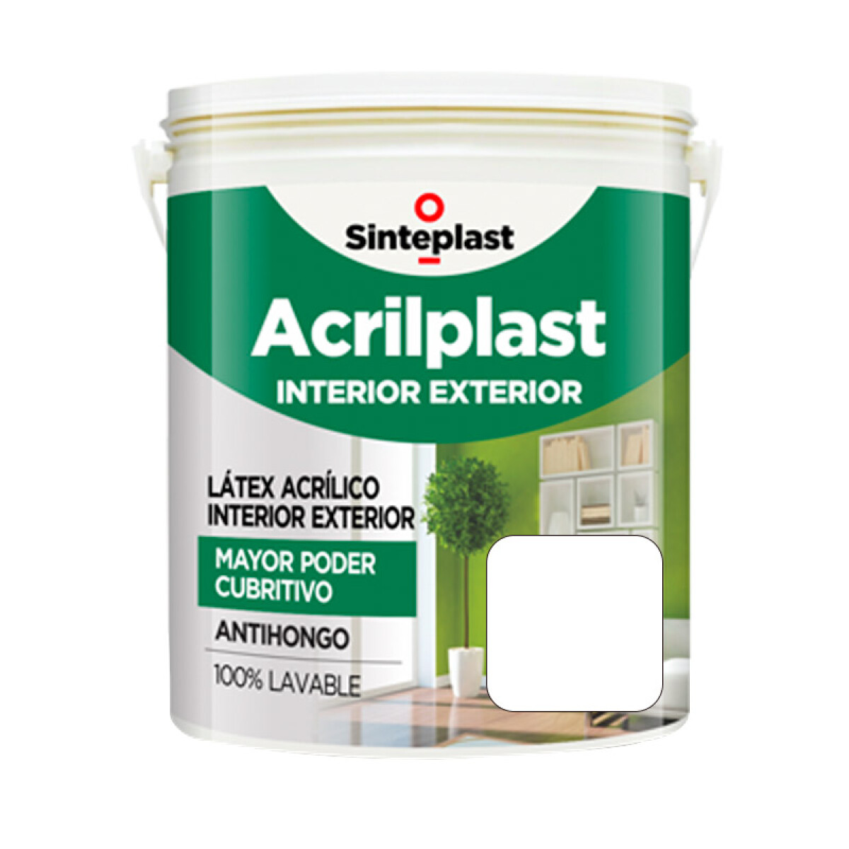 Acrilplast Látex Acrílico Interior Exterior - Blanco 