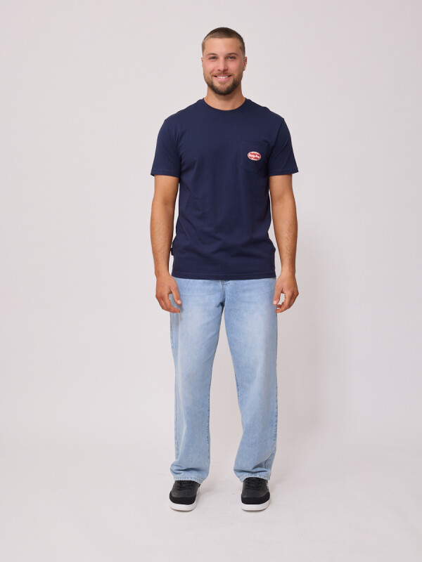 T-SHIRT ZEPHYR RUSTY Navy