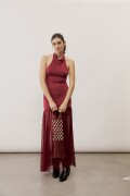 Vestido Llavor BORDO