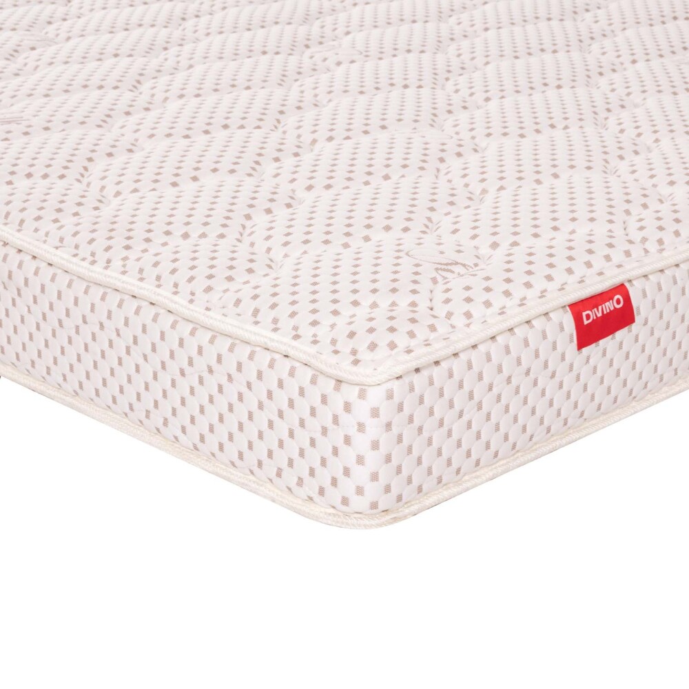 COLCHÓN 2 PLAZAS ESPUMA BLANCO IVORY