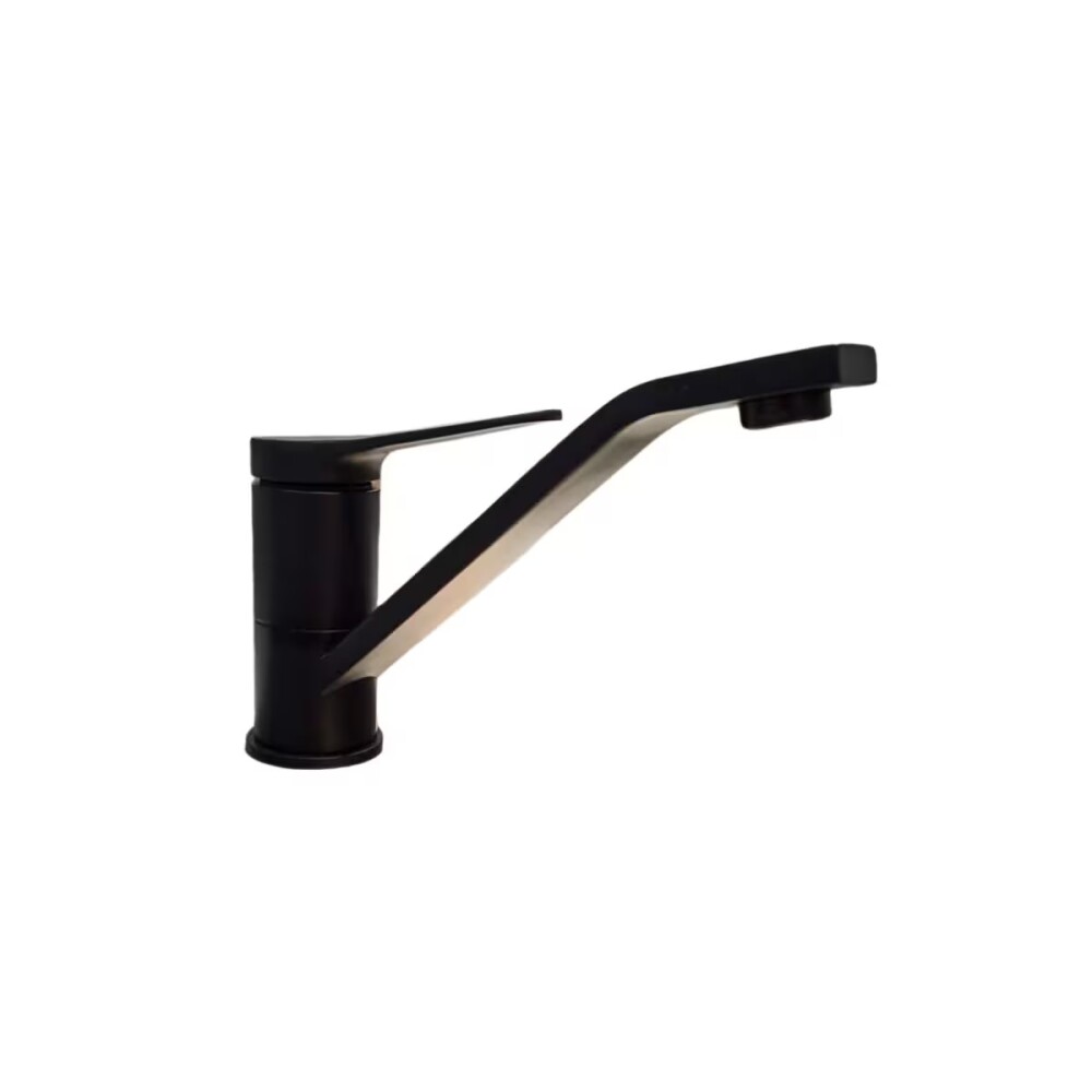 Grifería de Cocina Monocomando de Mesada Noar Pico Largo Negro Mate Grifería De Cocina Monocomando De Mesada Noar Pico Largo Negro Mate