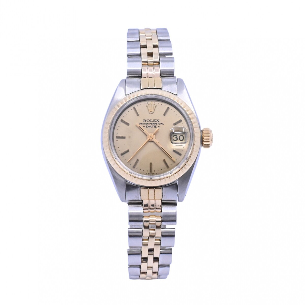 Rolex date dama 6917 acero y oro 26 mm año 1980 