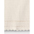 SL CROCHET BTN BACK TOP IVORY FROST