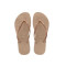 Sandalias de Mujer Havaianas Havaiana SLIM Beige Arena - Dorado