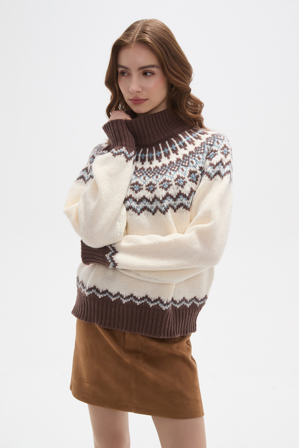 Sweater Kafeli Estampado 1