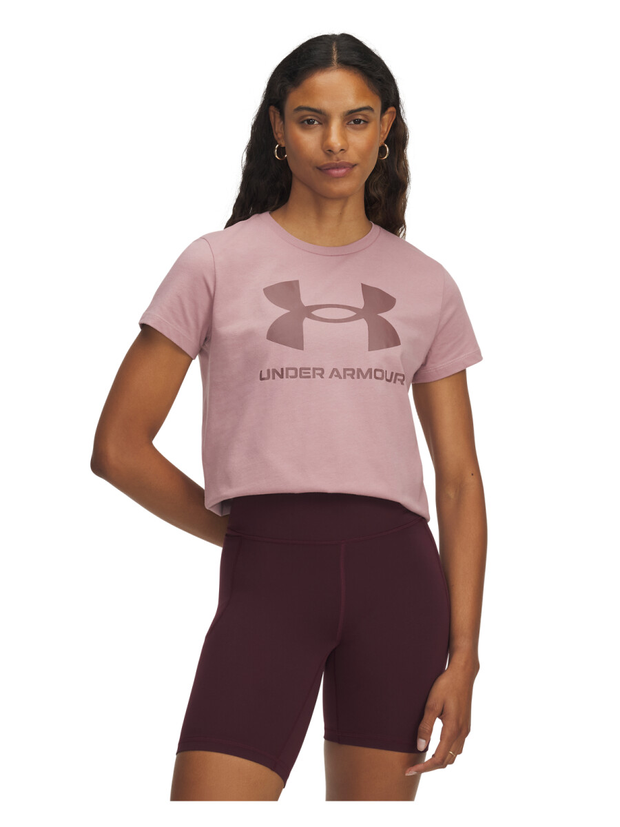 Remera Under Armour de Mujer - 1356305-673 - Rosa Viejo 