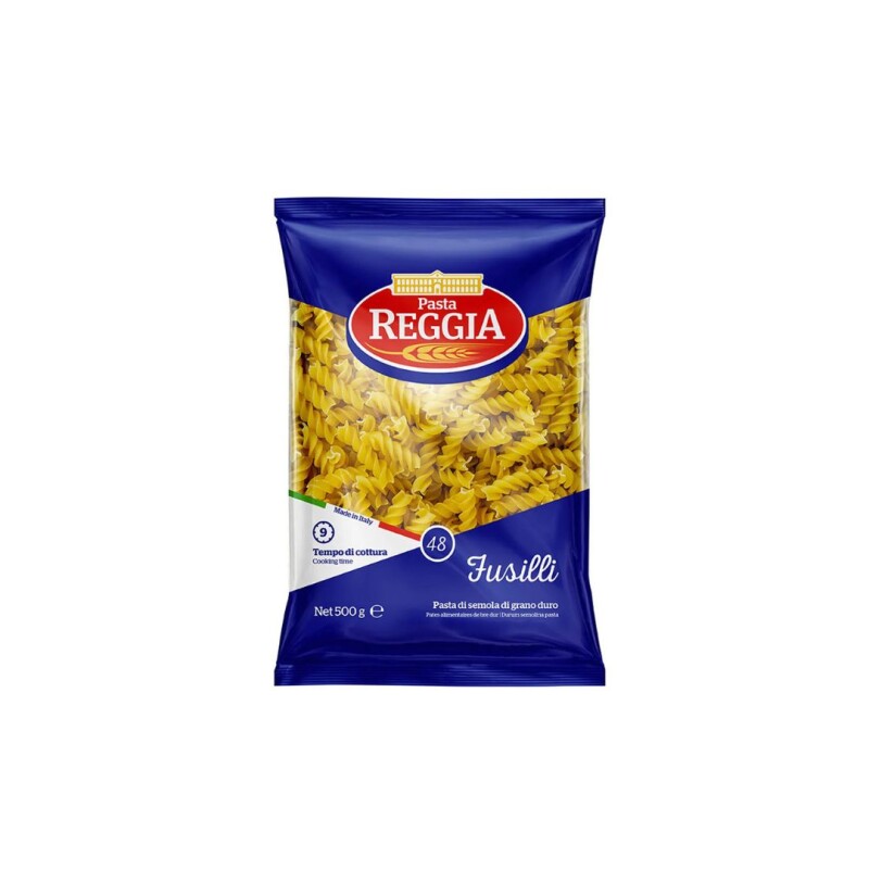 FUSILLI REGGIA 500GRS FUSILLI REGGIA 500GRS