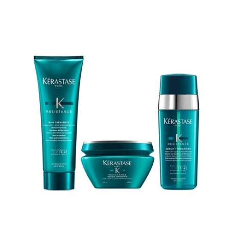 Kérastase Resistance Thérapiste Bain 250 ml + Masque 200 ml + Sérum 30 ml Kérastase Resistance Thérapiste Bain 250 ml + Masque 200 ml + Sérum 30 ml