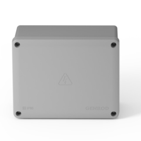 CAJA DE PASO IP65 165x210x110 GRIS GENROD CAJA DE PASO IP65 165x210x110 GRIS GENROD