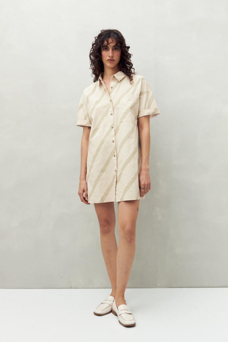 VESTIDO SHIRU Rayas