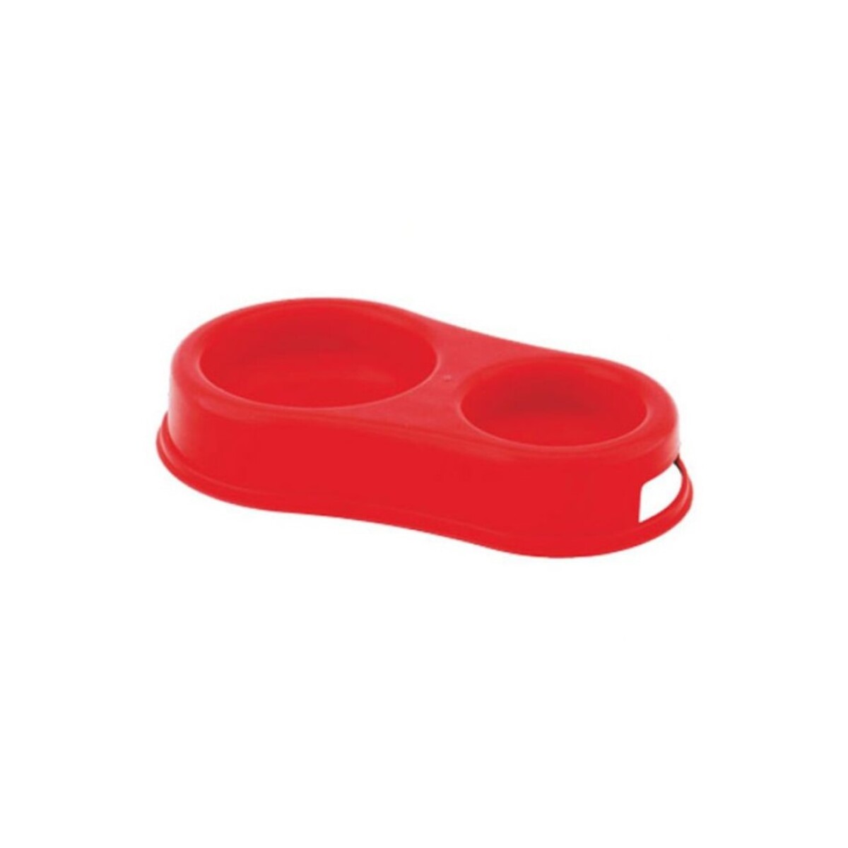 PLATO COMEDERO MASCOTA DOBLE - MULTICOLOR 
