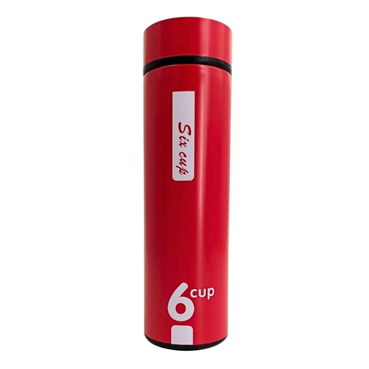 Mini Termo Viajero Con Infusor - Rojo 