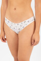 Bikini kitty & friends stripes Blanco