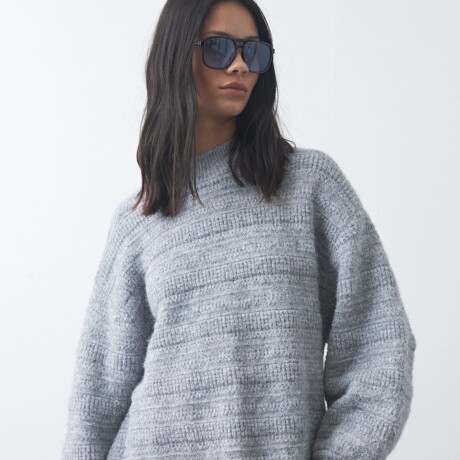 SWEATER NEVADA Gris Melange