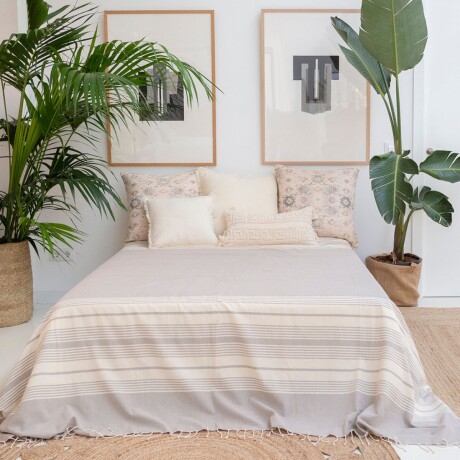 Colcha AZUR Beige - QUEEN