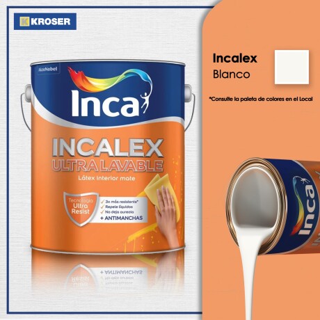 INCALEX ULTRALAVABLE BLANCO 4L INCA ++ N/a