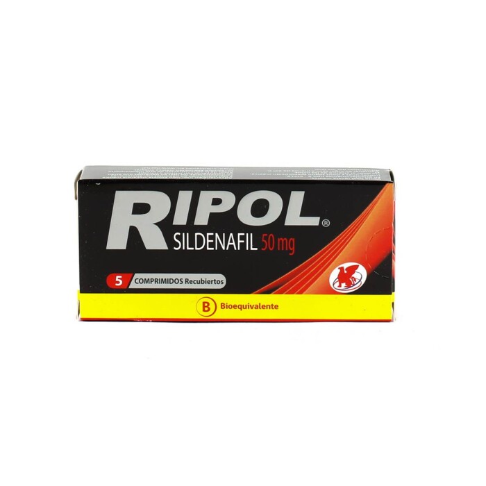 RIPOL 50 MG. CJ X 5 COMP. única