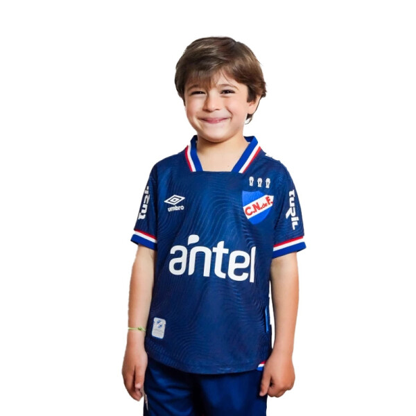 Camiseta Umbro Nacional De Juego Oficial AWAY 2 de Niños - NU243088 Azul