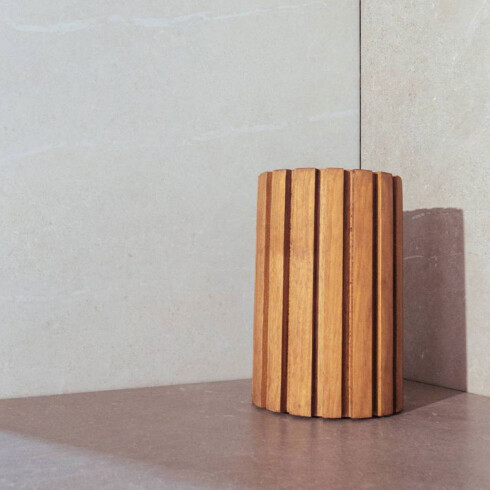 PORCELANATO PARA PISO Y PARED 120X120 TIPO PIEDRA BEIGE OSCURO ACETINADO RECTIFICADO ELIANE GAMAS DE BEIGE